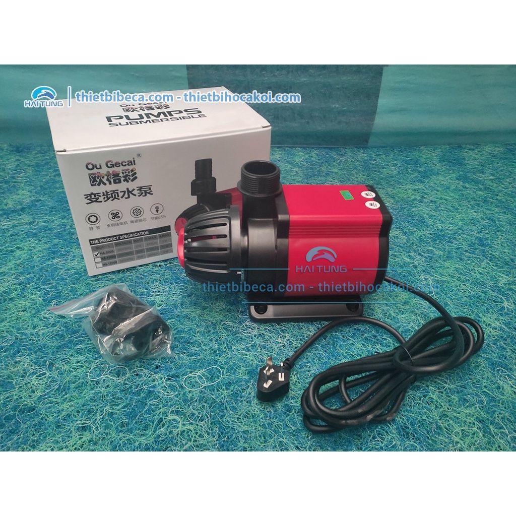Máy bơm chìm bể cá Koi tiết kiệm điện OU GECAI HA 4500/HA6000/8000/HA 10000/ HA 12000
