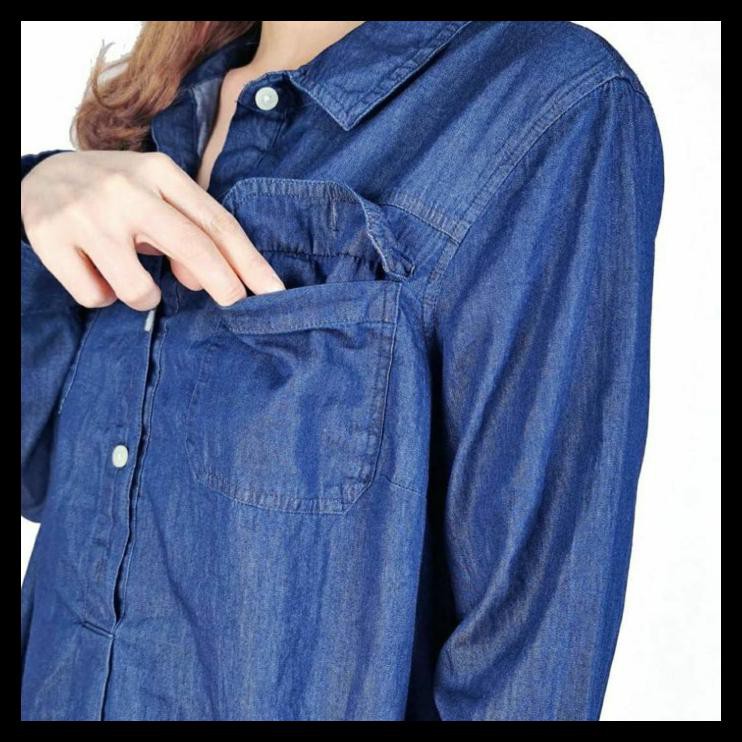 Áo Khoác Denim Thời Trang Cho Người Lớn Tuổi