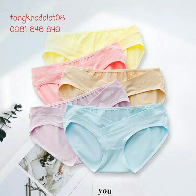  Set 2 quần lót bầu cạp chéo