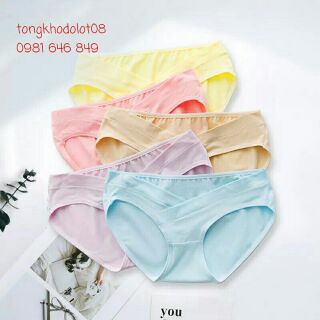 Set 2 quần lót bầu cạp chéo