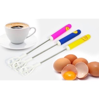 Cây đánh cafe và đánh trứng bằng tay -nhựa và inox siêu dài Dragon