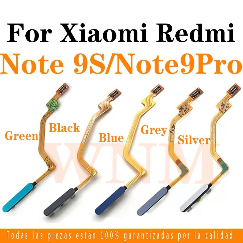 Cáp Nút Nguồn Cảm Ứng Vân Tay Cho xiaomi redmi note 9s note 9pro / note 9 s pro