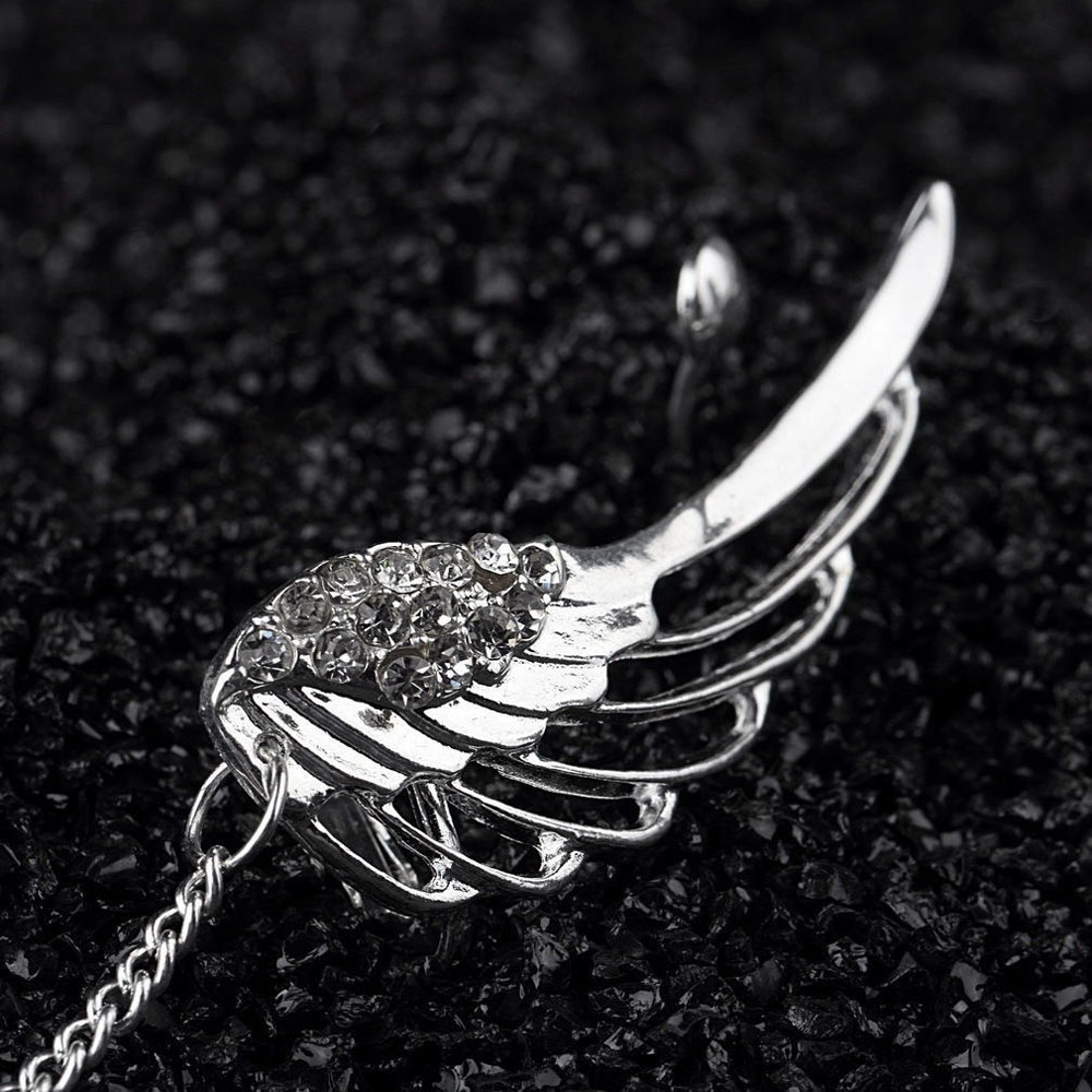 Khuyên Tai Nữ Trang Dáng Dài Tạo Hình Cánh Thiên Thần