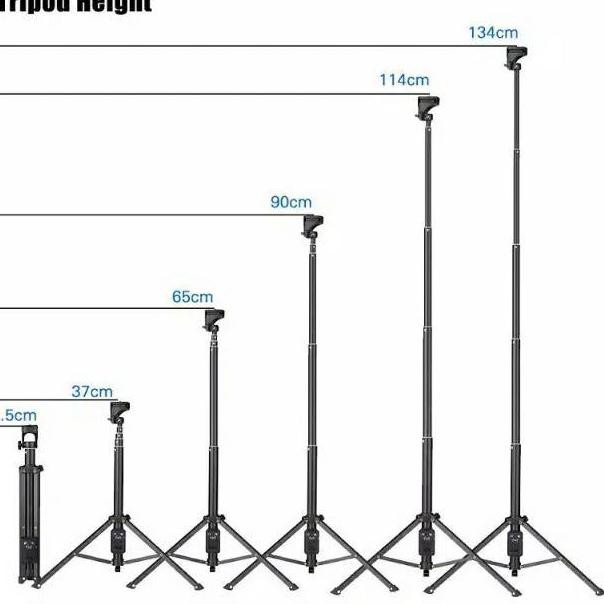 YUNTENG Gậy Ba Chân Kết Nối Bluetooth Kèm Điều Khiển Từ Xa 2 Trong 1 Vct-1688 Mới | BigBuy360 - bigbuy360.vn