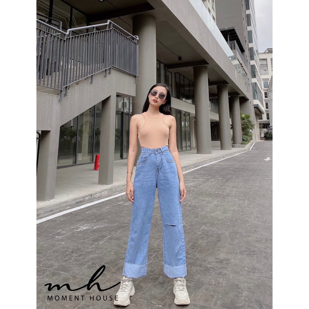 Tên sản phẩm: QUẦN JEAN ỐNG SUÔNG ĐỨNG - MÃ 06