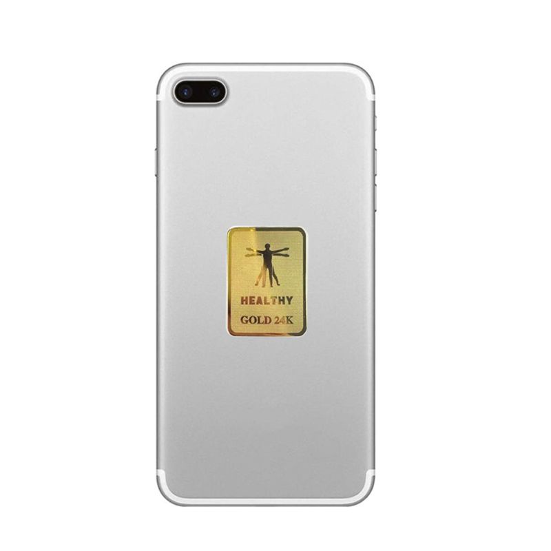 Set 5 Miếng Dán Vàng 24K Bảo Vệ Chống Bức Xạ Cho Điện Thoại