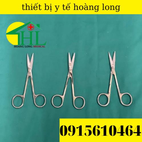 Kéo Cắt Chỉ Thẳng Nhọn 10cm-Kéo Y Tế