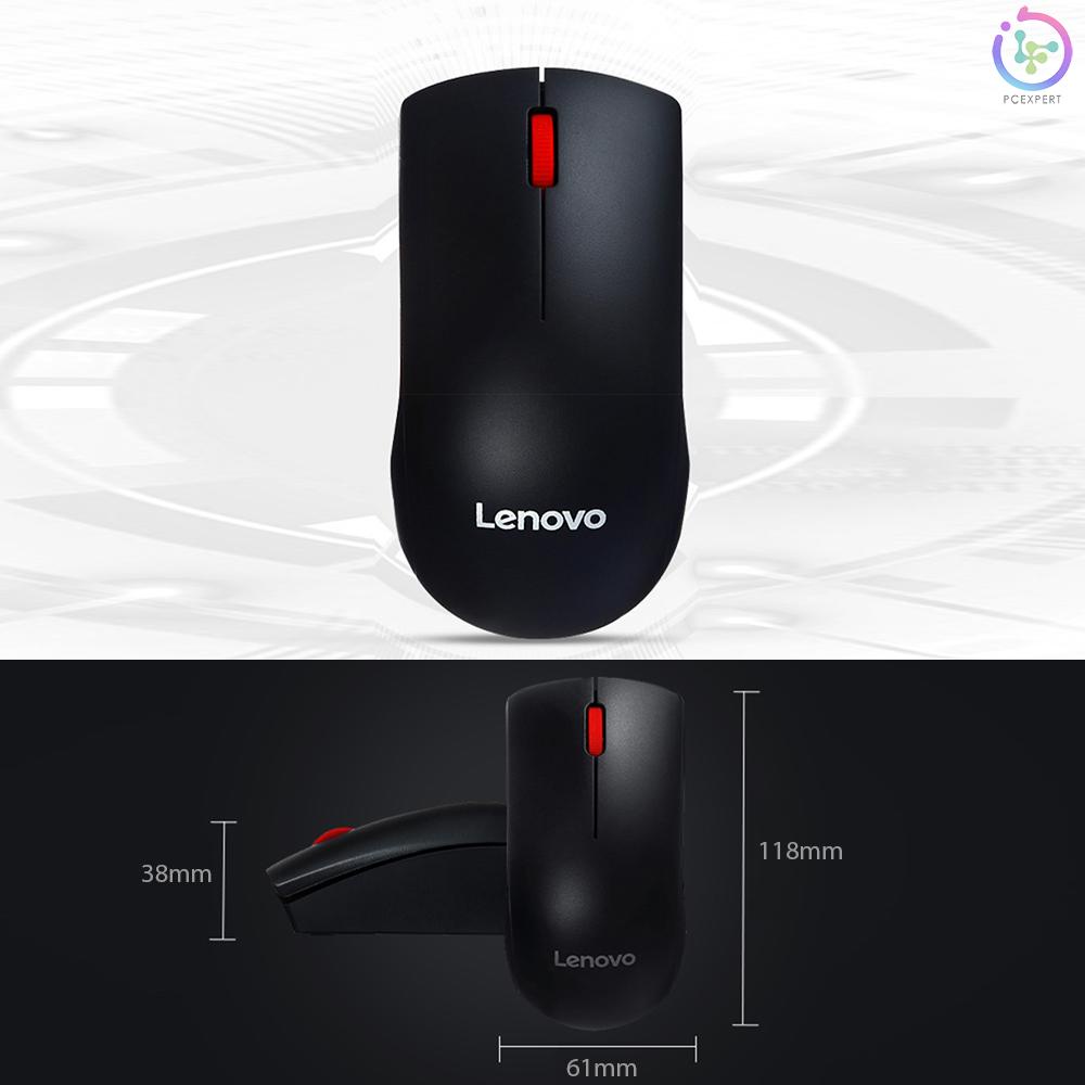 Chuột không dây siêu nhẹ 2.4GHz mới Lenovo M120 Pro