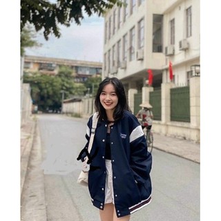 Áo Khoác Bomber Dù Nam Nữ Logo Thêu FOREST Sắc Nét - Shop3nunisex