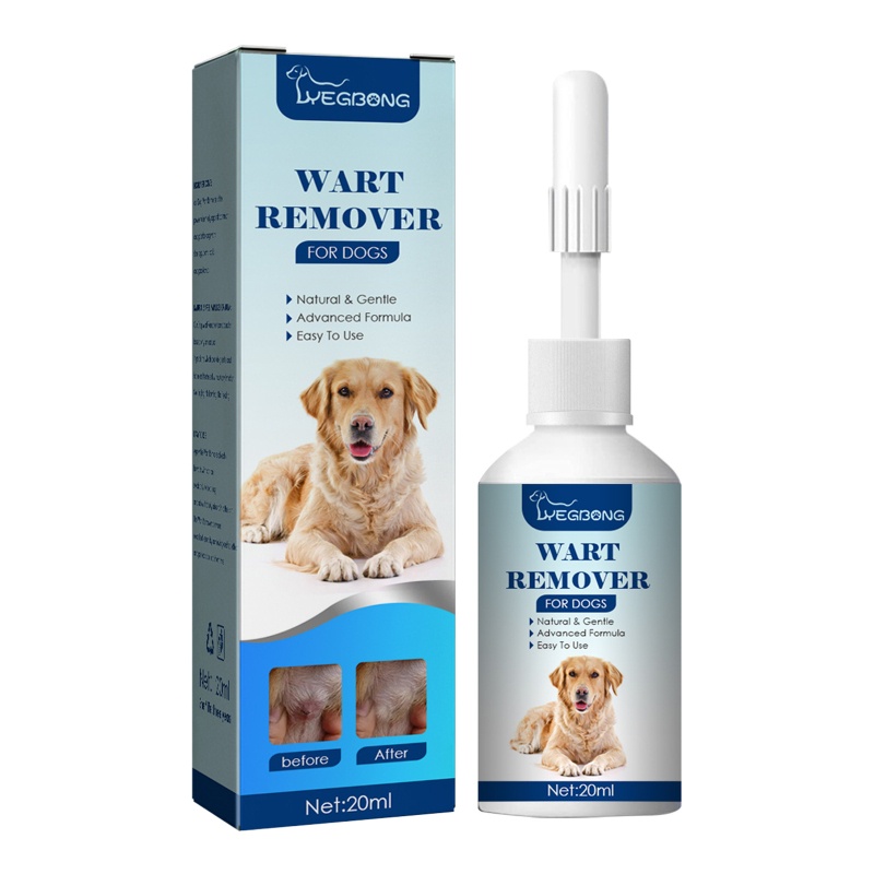 BST Dog Warts Remover Thành phần tự nhiên Điều trị chống lại Common và Plantar Pet Wart Skin Tags Lo