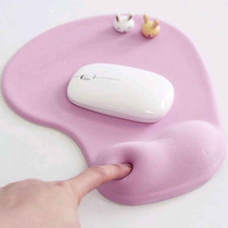 Rx Tấm Lót Chuột Có Đệm Gel Hỗ Trợ Cổ Tay Tiện Dụng Cho Văn Phòng
