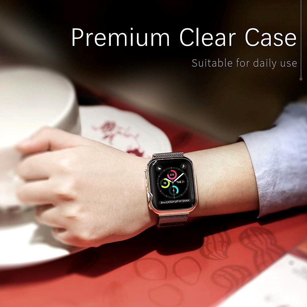 Vỏ bảo vệ mặt đồng hồ bằng silicon mềm thích hợp cho Apple Watch Series 7 6 5 SE 4 3 2 41mm 45mm 44mm 42mm 38m 40mm