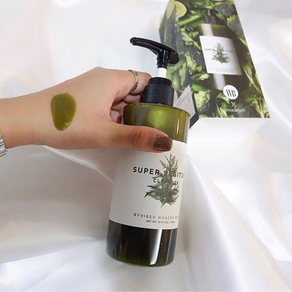 [MĨ PHẨM CHÍNH HÃNG] [SỮA RỬA MẶT] SỮA RỬA MẶT WONDER BATH SUPER VEGITOKS CLEANSER | BigBuy360 - bigbuy360.vn