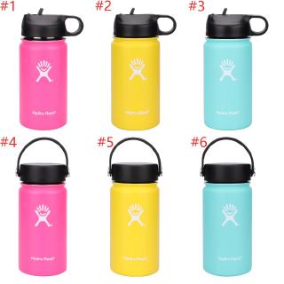 Hydro Flask 12oz Standard Mouth Insulated Bottle Stainless Grey loop Cap