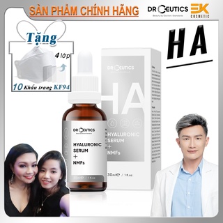 Serum ha drceutics cấp ẩm và căng bóng da hyaluronic acid + nmfs