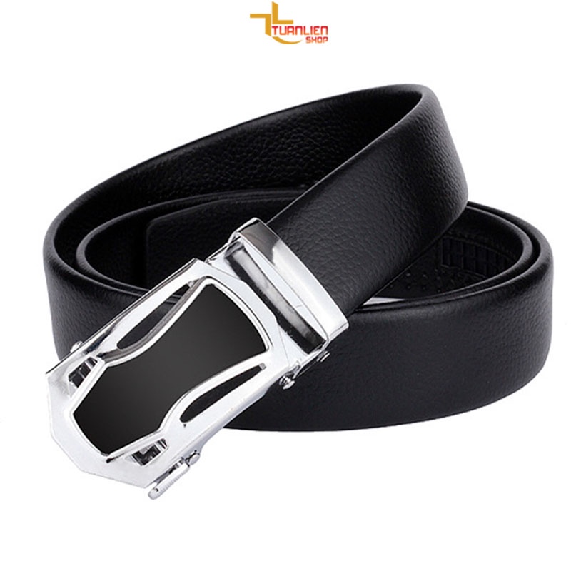 Thắt Lưng Nam Thời Trang Cao Cấp Khóa Tự Động Dây Nịt Nam Da Bò Chính Hãng D&amp;D Dây Da
