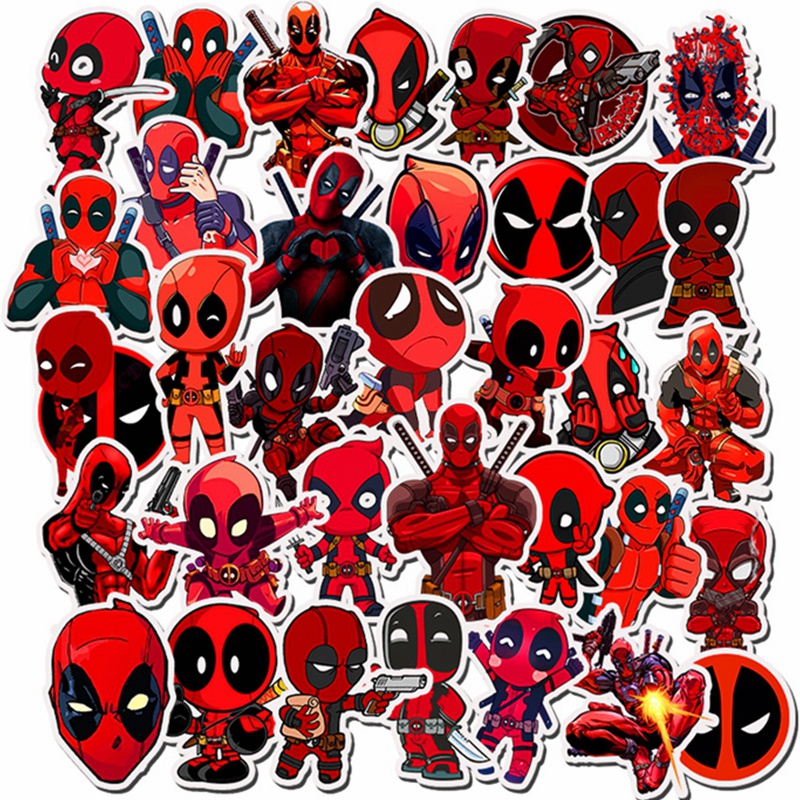 Miếng Dán Trang Trí Chống Thấm Nước Hình Marvel Avengers Spiderman Iron Man Batman Dành Cho Hành Lý