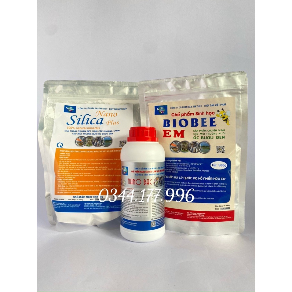 Men vi sinh xử lý nước - xử lý đáy ao nuôi ốc bươu đen, ốc nhồi BIOEM