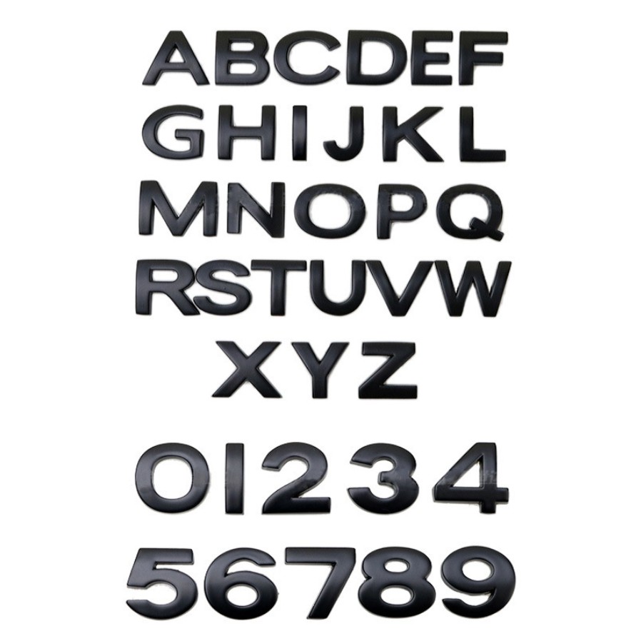 Chữ 3D Kim Loại Dán Trang Trí Xe Máy Xe Ô Tô. Chữ Dán Xe Theo Yêu Cầu. Chất Liệu Kim Loại Và Có Tặng Kèm Keo 3M để Dán | BigBuy360 - bigbuy360.vn