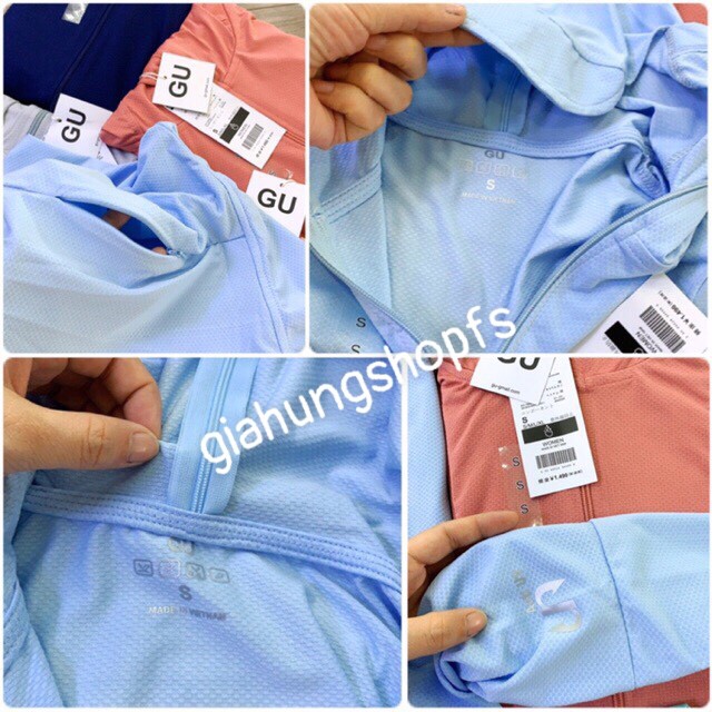 Áo chống nắng dài nữ toàn thân xuất nhật vải thun lạnh nhật dạng hạt mềm, mát, chống uv,hai túi ngoài có khóa kéo TZ01 | BigBuy360 - bigbuy360.vn