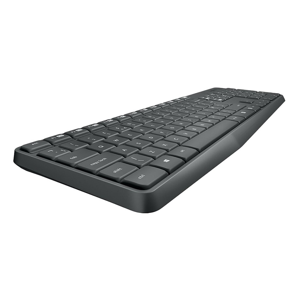Bộ Bàn Phím Và Chuột Không Dây Logitech MK235 - Hàng Chính Hãng