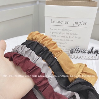 ẢNH THẬT BĂNG ĐÔ TÓC CHẤT LIỆU LỤA TENCEL CAO CẤP
