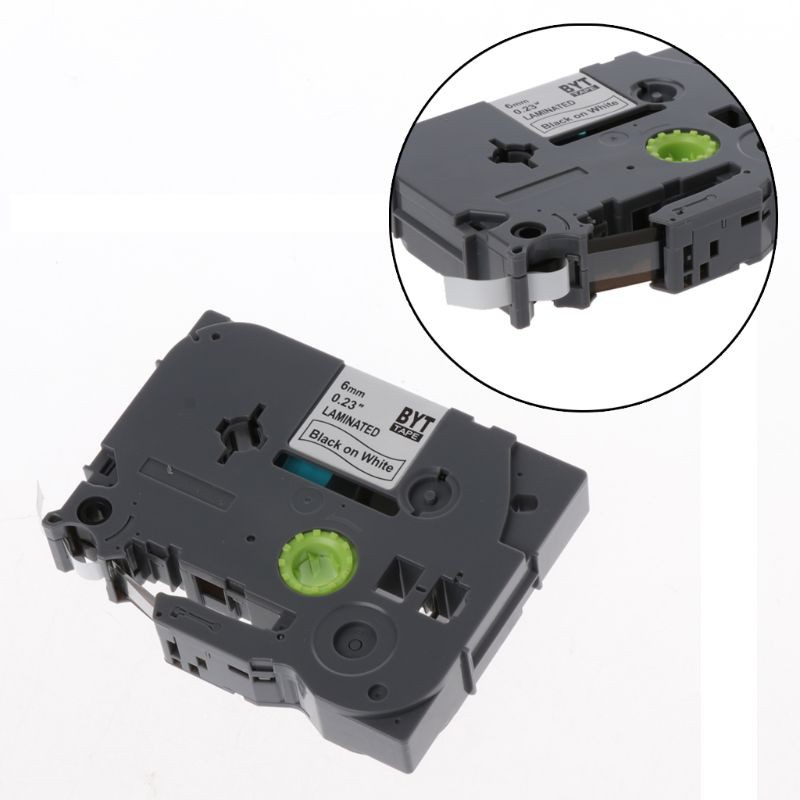 Cuộn Băng Nhãn Cho Băng Brother Tz211 Tze211 Tze-211 6mm