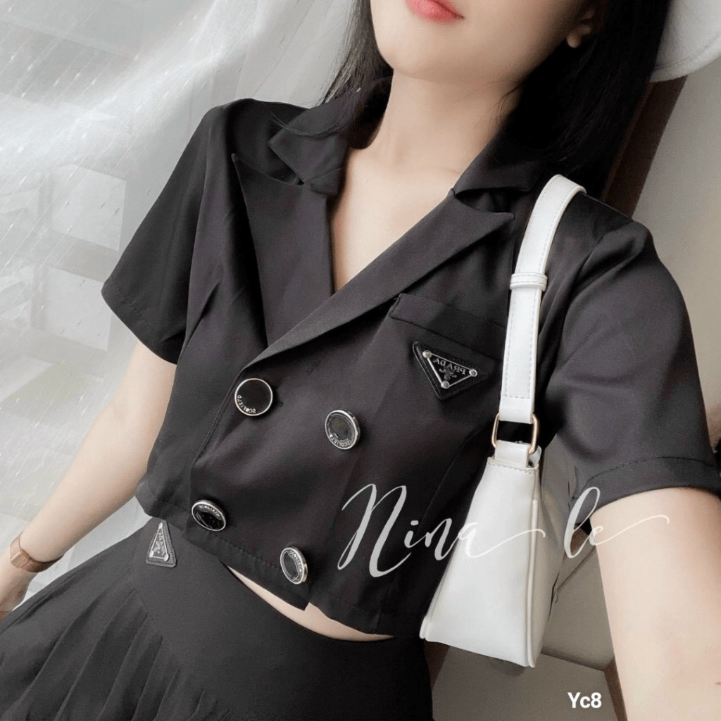 [ HOT COMBO ] SET ĐỒ NỮ ( ÁO TOP, VÁY NGẮN XẾP LY) PHONG CÁCH HÀN QUỐC, THỜI TRANG, SANG TRỌNG, SIÊU XINH XẮN UP