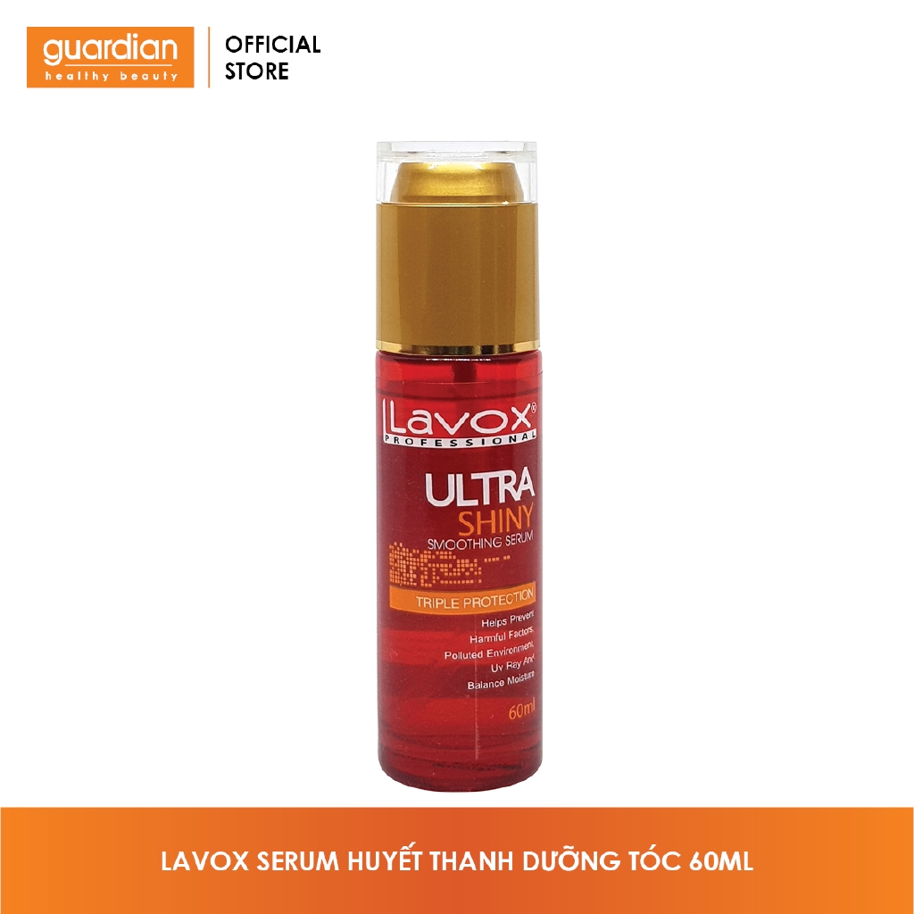 Serum Huyết Thanh Lavox Dưỡng Bóng Tóc 60ml