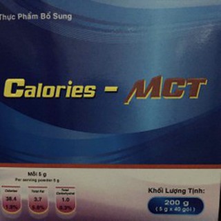Bột mct dạng gói 5g/gói 1 hộp 40 gói - mct