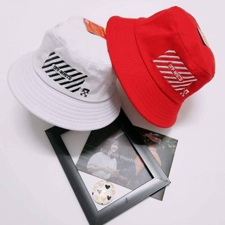 Mũ nón bucket thêu chữ off white