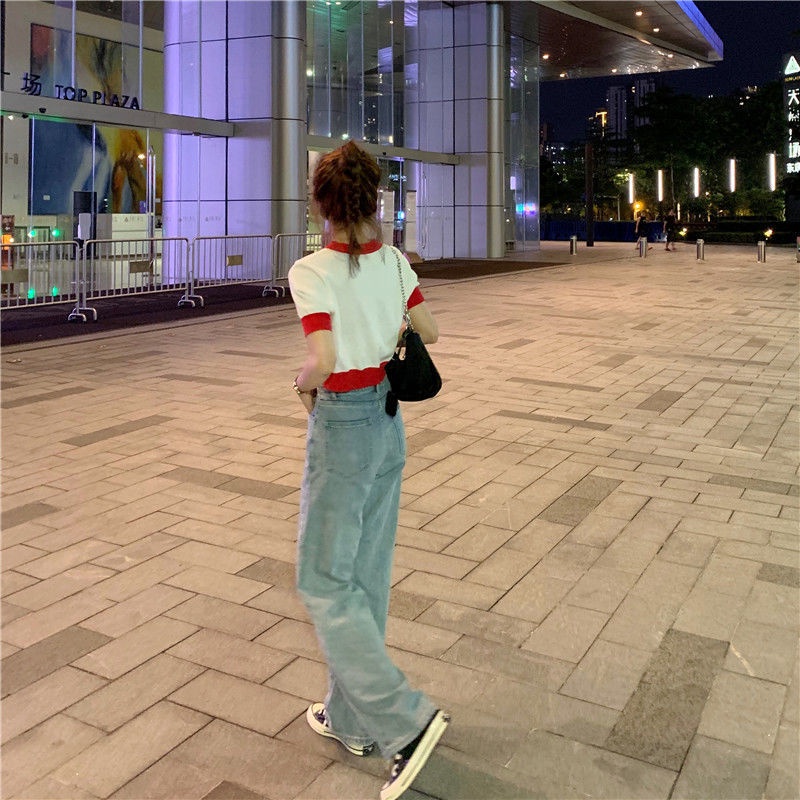 Áo Sweater Ngắn Tay In Hình Gấu Thời Trang Cho Nữ