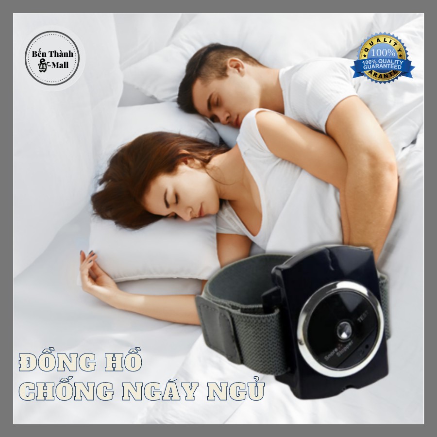 Đồng hồ chống ngủ ngáy Snore Stopper [Cơ chế tia hồng ngoại thông minh]