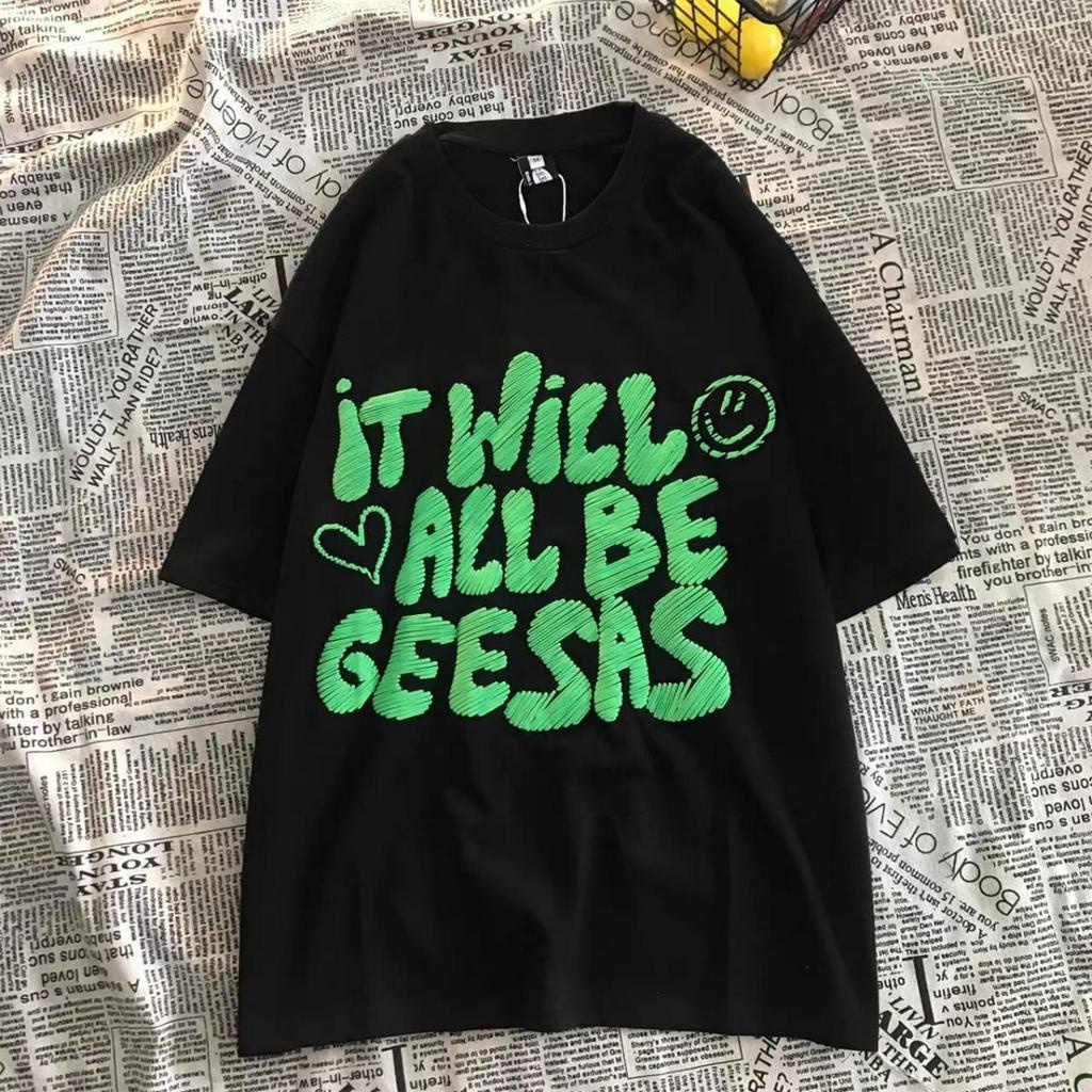 Áo phông it wil chất cotton su form rộng túi zip