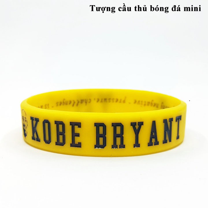 Vòng đeo tay cao su cầu thủ bóng rổ Kobe Bryant