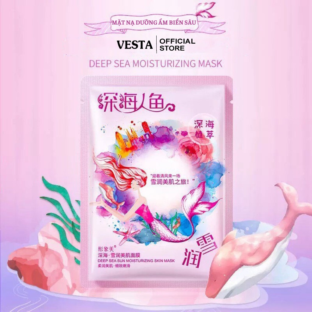 Mặt nạ giấy nàng tiên cá mask dưỡng trắng cấp ẩm cho da Images | BigBuy360 - bigbuy360.vn