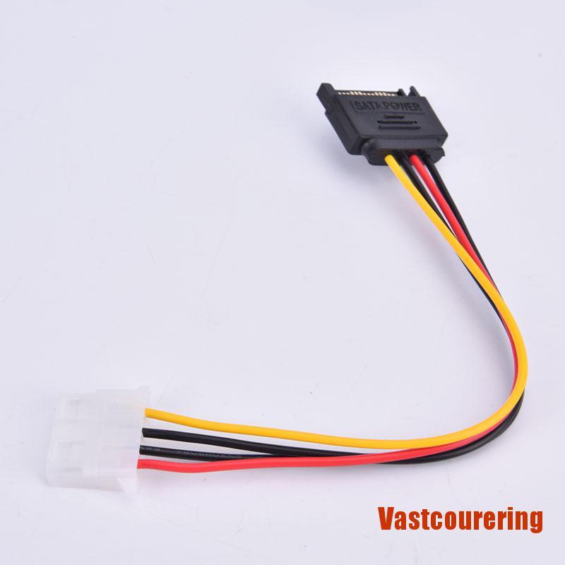 Dây Cáp Chuyển Đổi 15 Pin Sata Sang Molex Ide 4 Pin