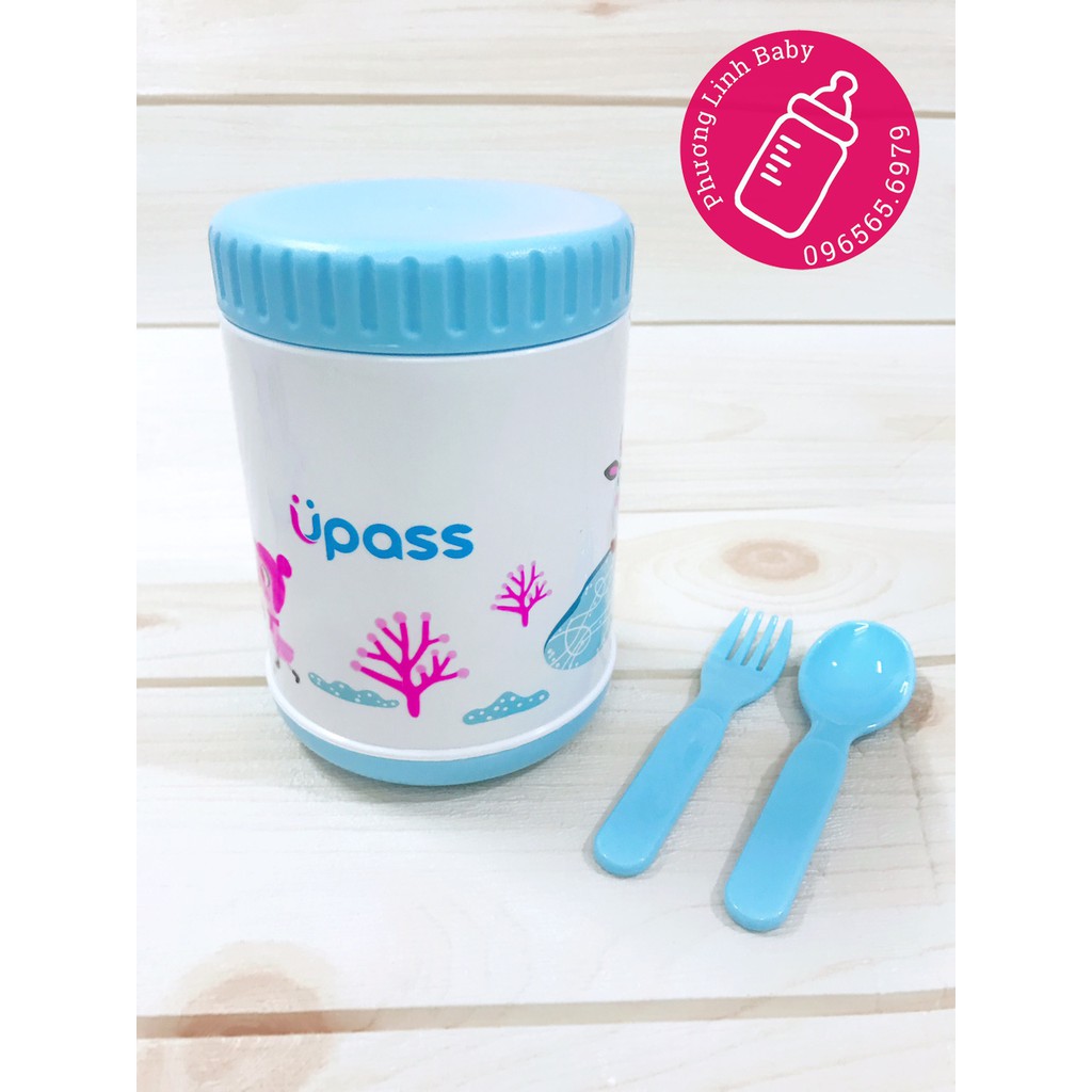 Bình ủ cháo, giữ nhiệt Upass chính hãng (Ảnh chụp thật)