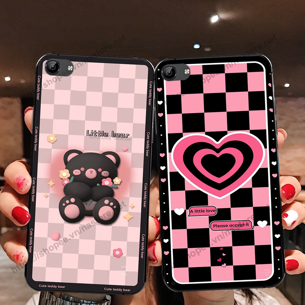 Ốp lưng Vivo Y81 / Y83 / Y71 gấu, đồng hồ dễ thương cute giá rẻ