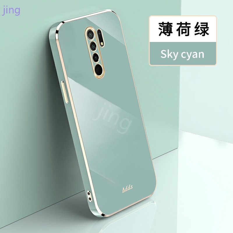 Ốp lưng Redmi 9A 9 Note 7 8 Pro 9 10 11 Pro 10S 10X case Vỏ điện thoại mạ điện sang trọng thời trang chất lượng cao