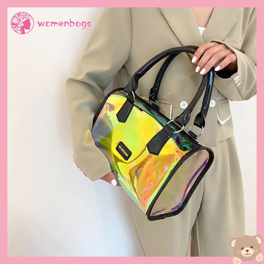 ✿ Wb ✿ Túi Xách Nhựa PVC Trong Suốt Thời Trang Mùa Hè Cho Nữ✿
