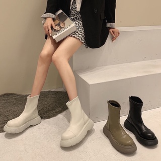 Boot Ngắn, Bốt Da Mềm Hàng QCCC , Boots Lót Lông [Order]
