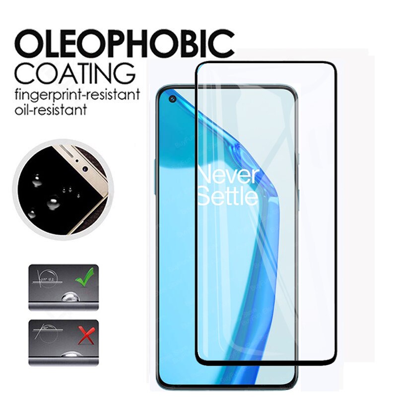 Set 2 Kính Cường Lực Bảo Vệ Màn Hình Điện Thoại Oneplus 9r 9 One Plus One + 9r 9 R R9