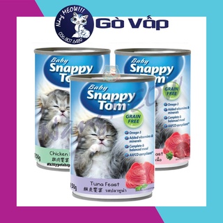 Pate cho mèo con BABY SNAPPY TOM lon 150Gr