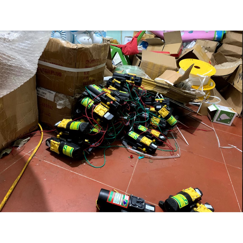 Bộ RỬA XE 12V bơm Đỉnh phong