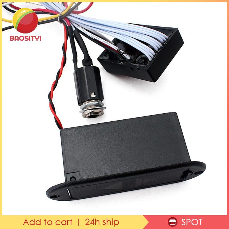 [Baosity1] Chiết Áp 3 Band EQ Preamp Guitar Bass Bằng Nhựa Và Kim Loại