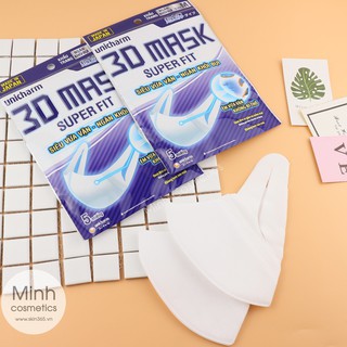 khẩu trang Unicharm Super Fit gói 5c
