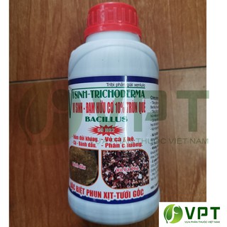 Chế phẩm Sinh học TRICHODERMA - Nấm Đối Kháng DẠNG NƯỚC 500ml