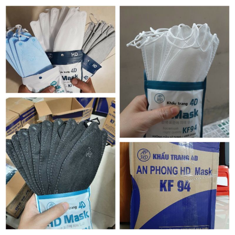 Thùng KT KF94 An Phong Chính Hãng màu trắng - bao đổi