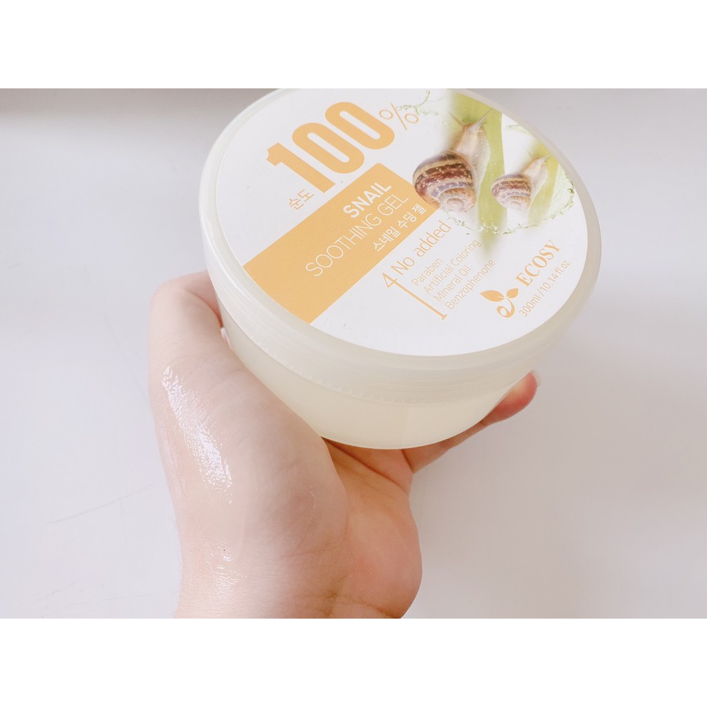 Gel dưỡng da ốc sên Ecosy 100 % snail Soothing Gel 300ml